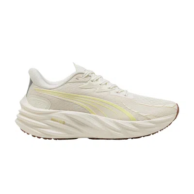 Pre-owned Puma Wmns Velocity Nitro 4 'warm White Gold Moon' | Women's Size 9