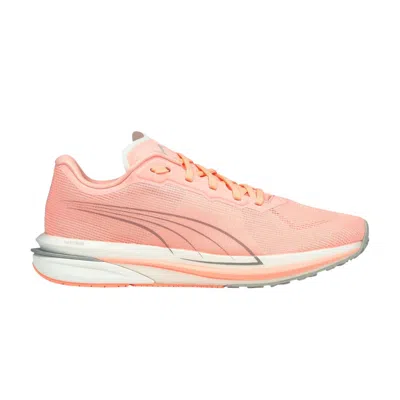 Pre-owned Puma Wmns Velocity Nitro 'elektro Peach' In Pink