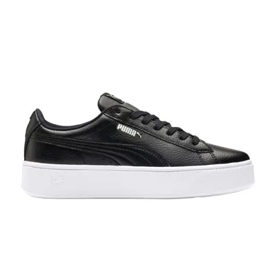 Pre-owned Puma Wmns Vikky Stacked 'black White' | Women's Size 7