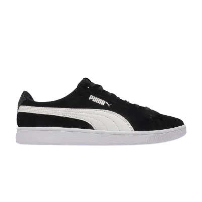 Pre-owned Puma Wmns Vikky V2 'black White'