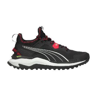 Pre-owned Puma Wmns Voyage Nitro 'black Sunblaze'