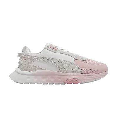Pre-owned Puma Wmns Wild Rider Soft 'chalk Pink'