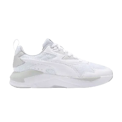 Pre-owned Puma Wmns X-ray Lite Metallic 'white Silver'