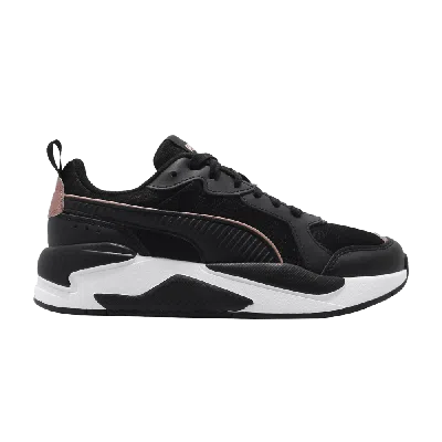 Pre-owned Puma Wmns X-ray Metallic 'black Rose Gold'