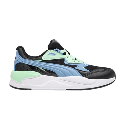 Pre-owned Puma Wmns X-ray Speed 'black Zen Blue Mint'