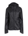 Puma Woman Jacket Black Size L Polyester In Black