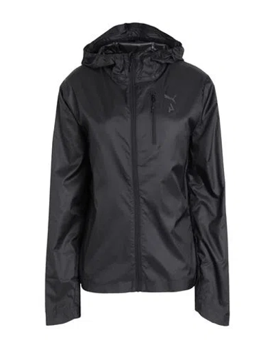Puma Woman Jacket Black Size L Polyester