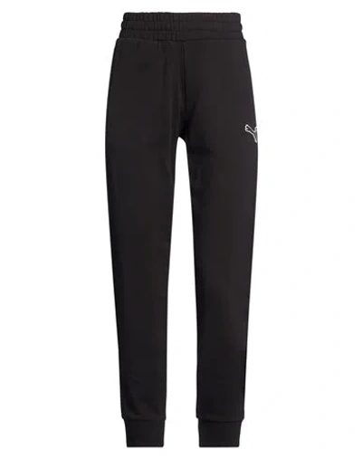 Puma Woman Pants Black Size Xs Cotton