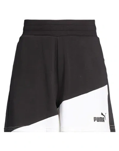 Puma Woman Shorts & Bermuda Shorts Black Size Xs Cotton, Polyester