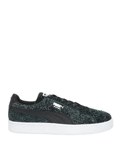 Puma Woman Sneakers Black Size 9.5 Soft Leather