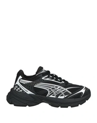 Puma Woman Sneakers Black Size 7.5 Textile Fibers
