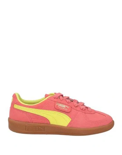 PUMA PUMA WOMAN SNEAKERS BLUSH SIZE 6 LEATHER