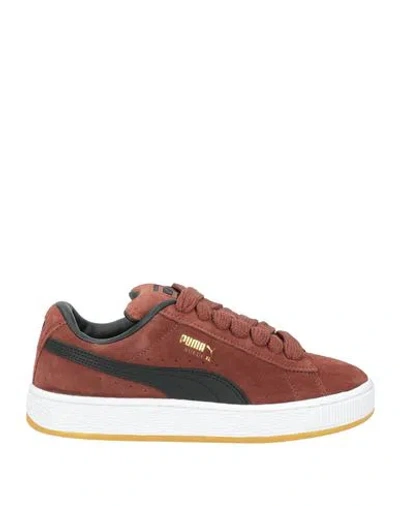Puma Woman Sneakers Chocolate Brown Size 6.5 Leather