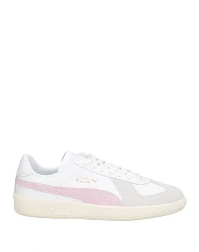 Puma Woman Sneakers Light Grey Size 8 Leather In Gray
