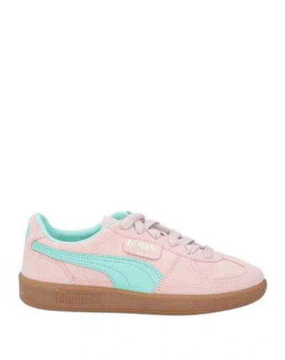 PUMA PUMA WOMAN SNEAKERS LIGHT PINK SIZE 7.5 LEATHER