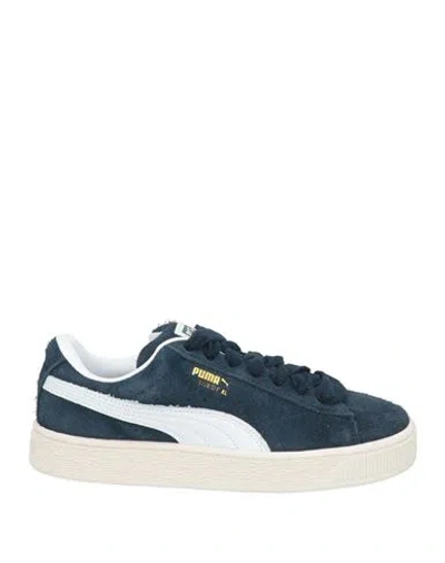 Puma Woman Sneakers Midnight Blue Size 7.5 Leather