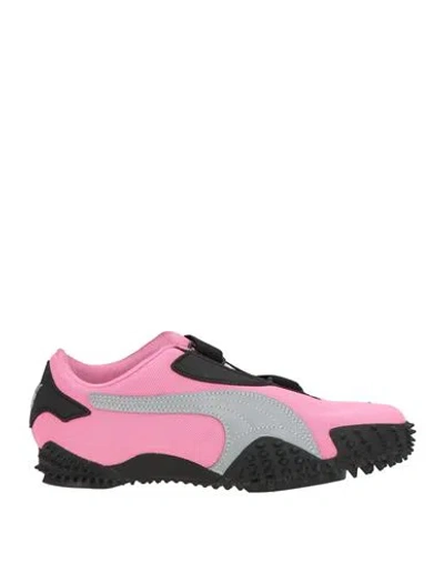Puma Woman Sneakers Pink Size 7.5 Textile Fibers In Multi