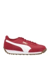Puma Women's Easy Rider Casual Sneakers From Finish Line In Red