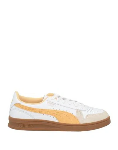 Puma Woman Sneakers White Size 4.5 Leather