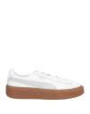 Puma Woman Sneakers White Size 7 Leather
