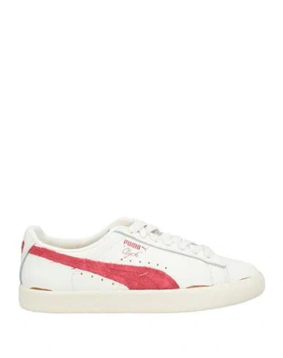Puma Woman Sneakers White Size 7.5 Cowhide
