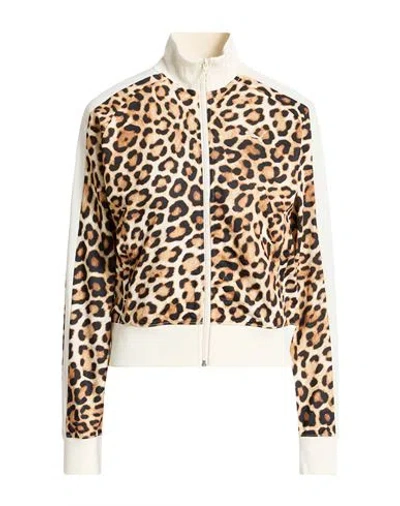 Puma Woman Sweatshirt Beige Size Xxs Polyester
