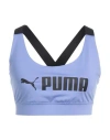Puma Woman Top Light Purple Size M Polyester, Elastane