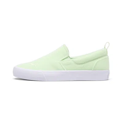 Puma Women's Bari Terry Slip-on Comfort Shoes In Green