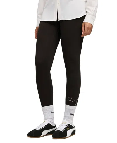 Puma Women's Bedazzled Regular Fit Leggings In Black