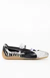 Puma Speedcat Ballet Snakeskin-effect Zebra-print Sneakers In Multi