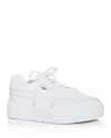 Puma Karmen Rebelle Perforated Sneakers In White