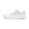 Puma Women's Carina Leather Casual Sneakers From Finish Line In White