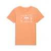 Puma Cheetah Box Logo Women's T-shirt In Multi