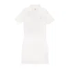 Puma Women's Classic Ribbed V-collar Dress No Color In White