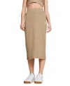 Puma Women's Classics Ribbed Midi Skirt In Oak Branch