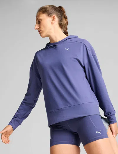 Puma Women's Cloudspun Hoodie In Blue