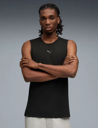 Puma Women's Cloudspun Tank In Black