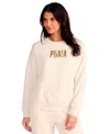 Puma Women's Crewneck Sweatshirt In White