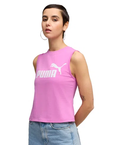 Puma Women's Crewneck Tank Top In Pink