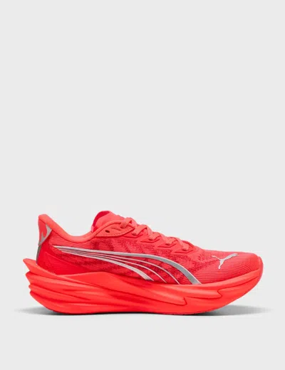 Puma Women's Deviate Nitro 4 Running Shoes In Red
