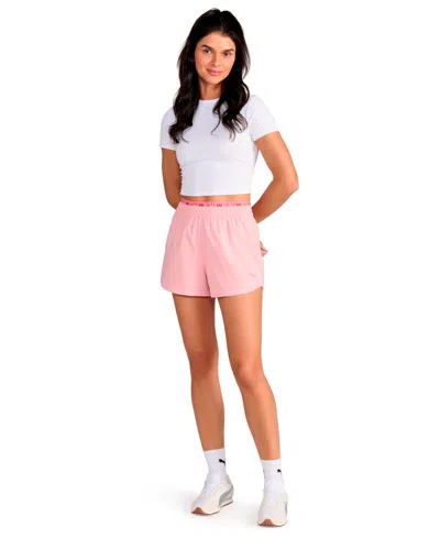 Puma Women's Double Waistband Shorts In Multi