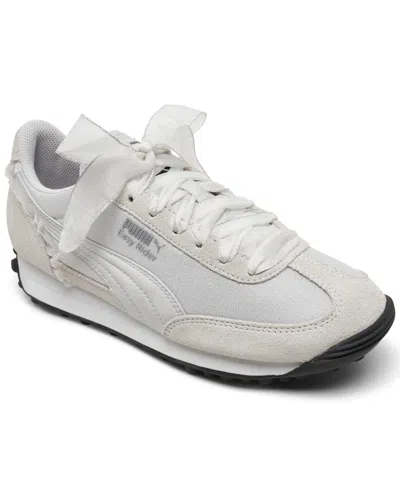 Puma Women's Easy Rider Casual Sneakers From Finish Line In Gray