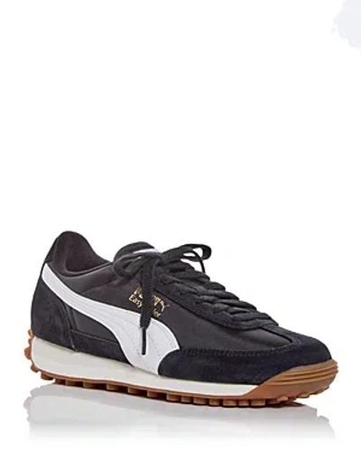 Puma Unisex Easy Rider Vintage Sneakers In Black