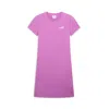 Puma Women's Ess Small No. 1 Logo Slim Dress Women In Pink