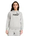 Puma Women's Essential Comfort Hoodie Sweatshirt In Gray