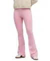 Puma Essential High Waist Flare Leg Pants In Pink