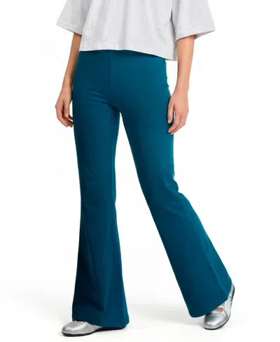 Puma Women's Essential High-waist Flare-leg Leggings In Blue