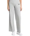 Puma Women's Essential Logo Mid-rise Full-length Pants In Gray