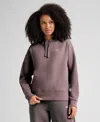 Puma Women's Essential Loose Fit Double Zip Hoodie In Brown
