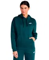 Puma Women's Essential Comfort Fit Hoodie In Green